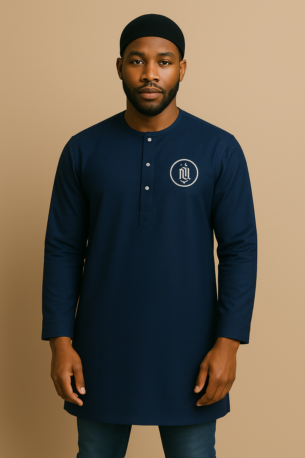 Muslimatic Khaftan - Navy