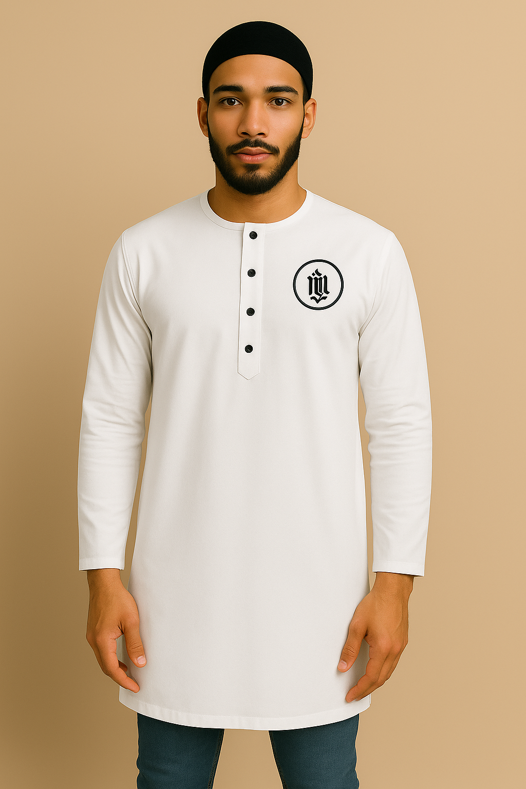 Muslimatic Khaftan - White